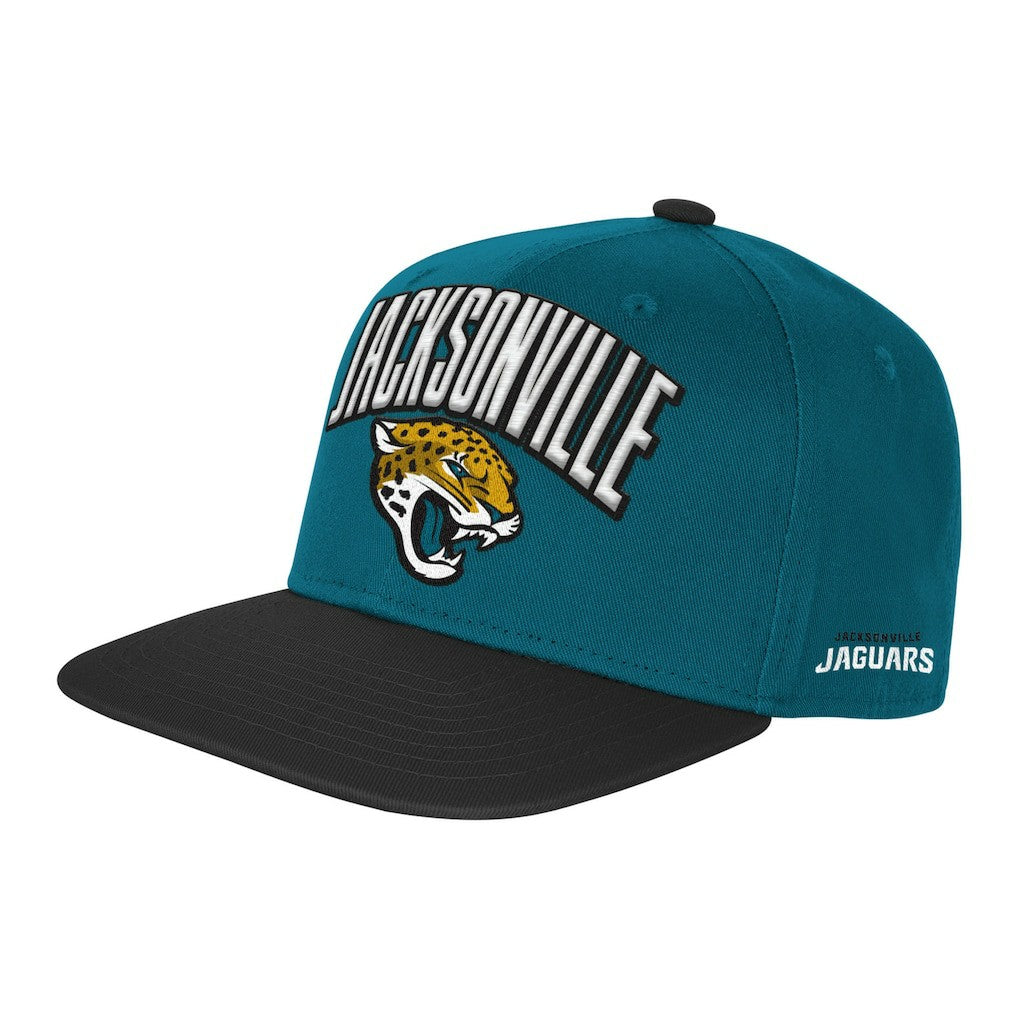 Jacksonville Jaguars Outerstuff Youth Essentials Snapback Hat Teal - NFL