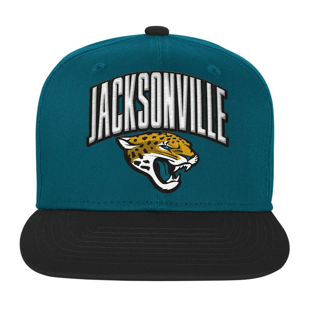 Jacksonville Jaguars Outerstuff Youth Essentials Snapback Hat Teal - NFL