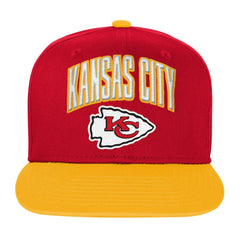 Kansas City Chiefs Outerstuff Youth Essentials Snapback Hat Red - NFL