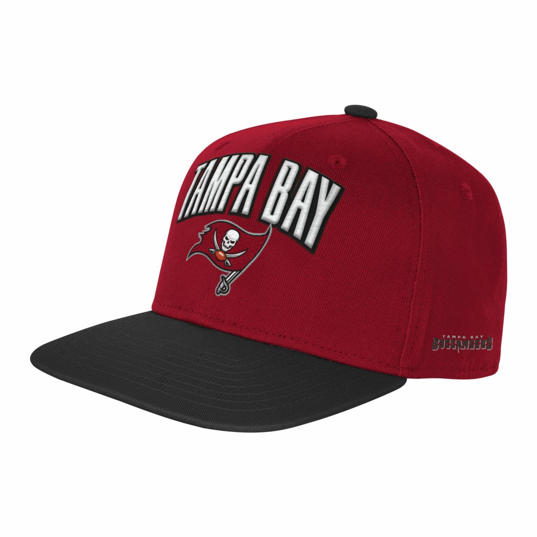 Tampa Bay Buccaneers Outerstuff Youth Essentials Snapback Hat Red - NFL