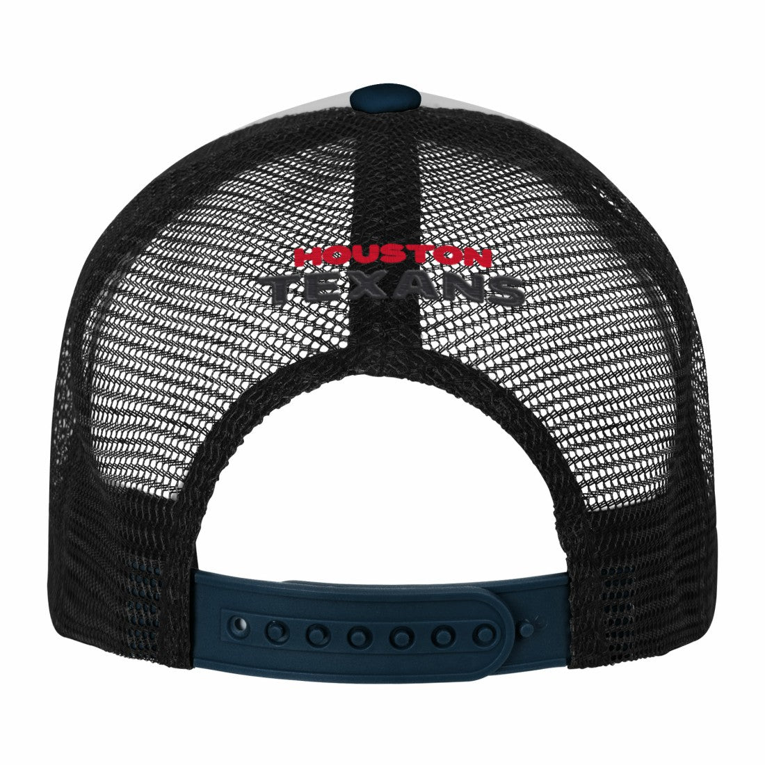 Houston Texans Youth Essentials Trucker Adjustable Hat White/Navy - NFL