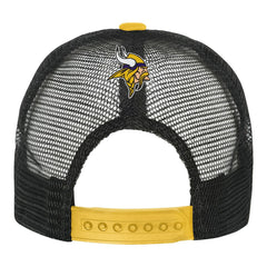 Minnesota Vikings Youth Modern Fan Trucker Adjustable Hat White/Gold - NFL
