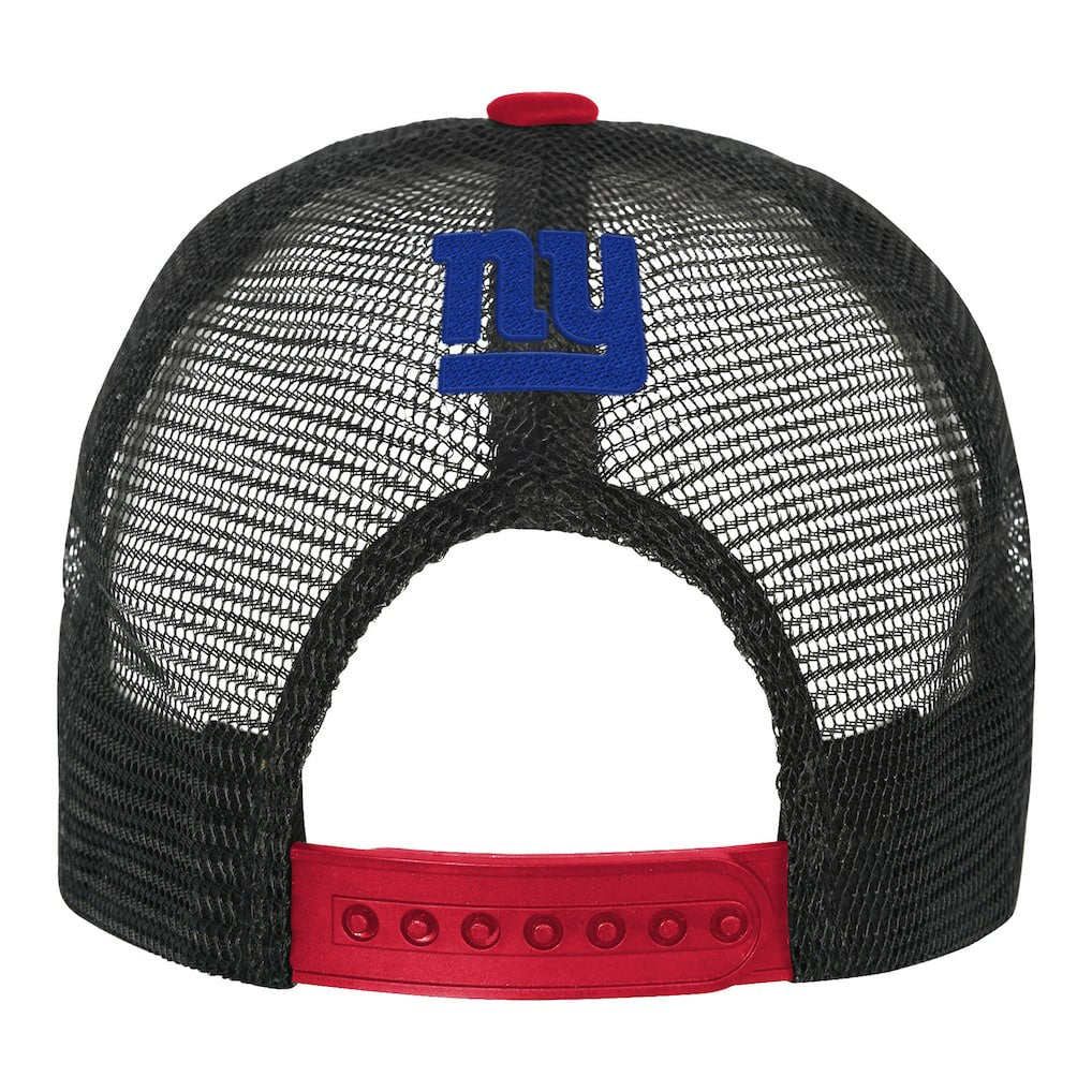 New York Giants Youth Modern Fan Trucker Adjustable Hat White/Red - NFL