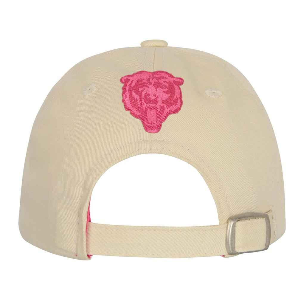 Chicago Bears Outerstuff Girls Youth Blitz Adjustable Hat Cream - NFL
