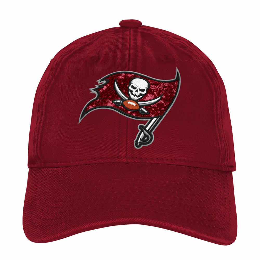 Tampa Bay Buccaneers Outerstuff Girls Youth Gridiron Adjustable Hat Red - NFL