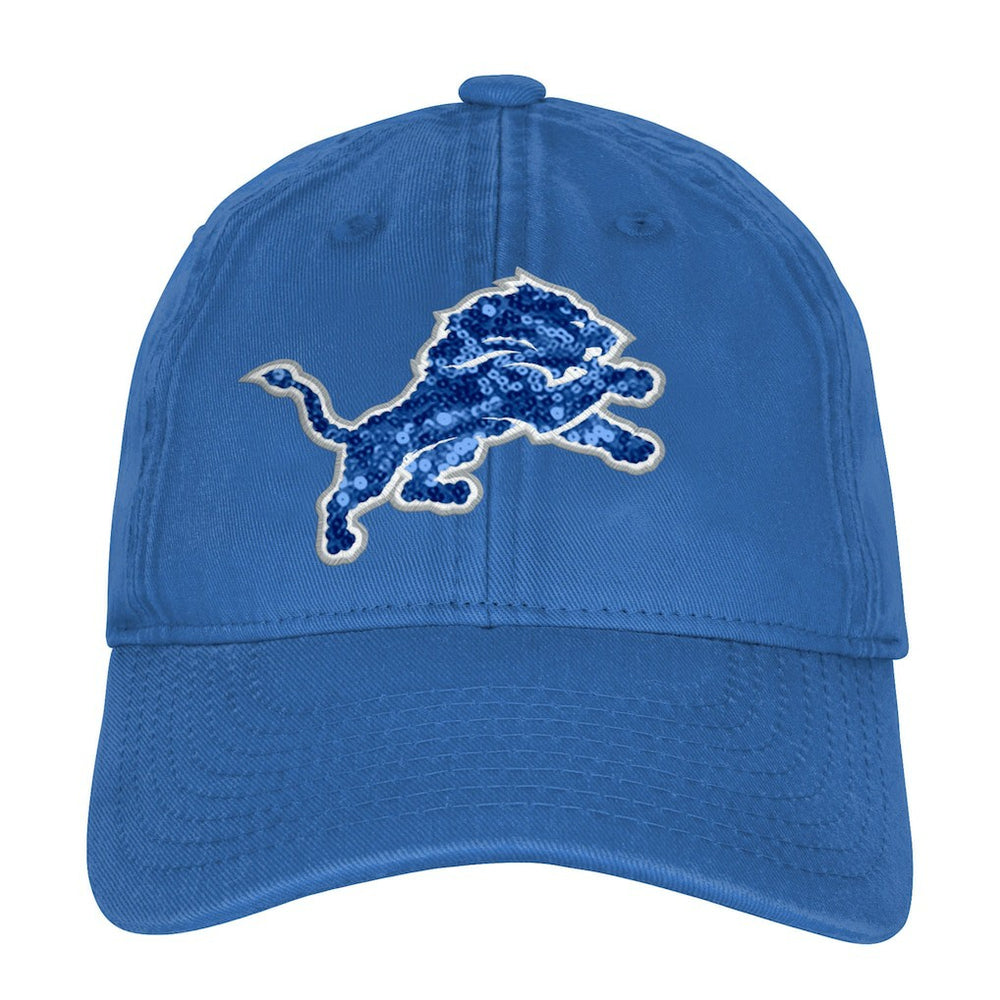 Detroit Lions Outerstuff Girls Youth Gridiron Adjustable Hat Blue - NFL
