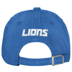 Detroit Lions Outerstuff Girls Youth Gridiron Adjustable Hat Blue - NFL