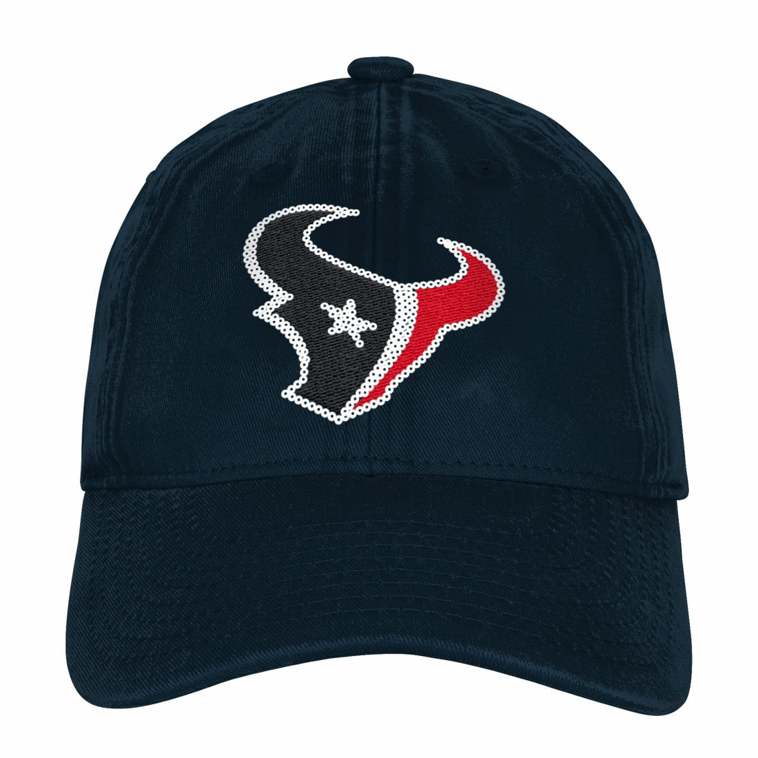 Houston Texans Outerstuff Girls Youth Gridiron Adjustable Hat Navy - NFL
