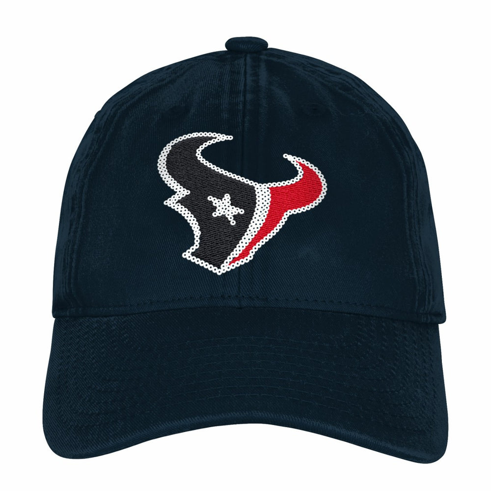 Houston Texans Outerstuff Girls Youth Gridiron Adjustable Hat Navy - NFL