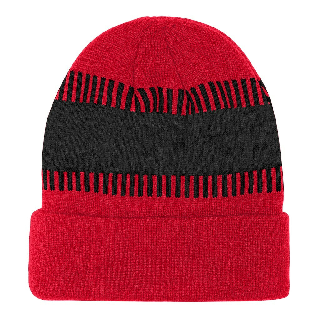 San Francisco 49ers Outerstuff Bright Lights Cuffed Knit Hat Scarlet - NFL