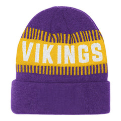 Minnesota Vikings Outerstuff Bright Lights Cuffed Knit Hat Purple - NFL