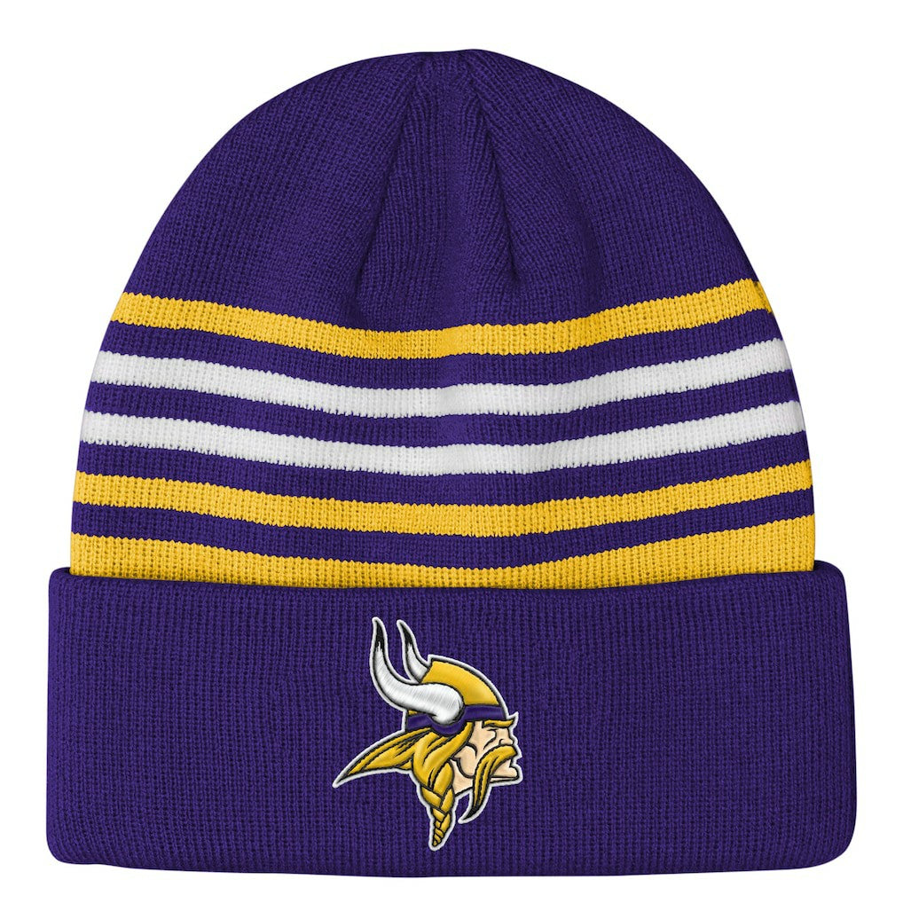 Minnesota Vikings Outerstuff Essentials Cuffed Knit Hat Purple - NFL