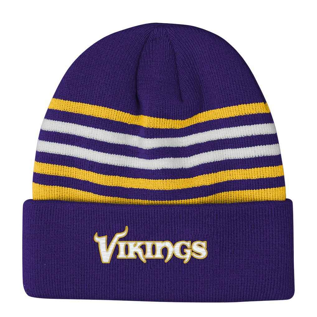 Minnesota Vikings Outerstuff Essentials Cuffed Knit Hat Purple - NFL