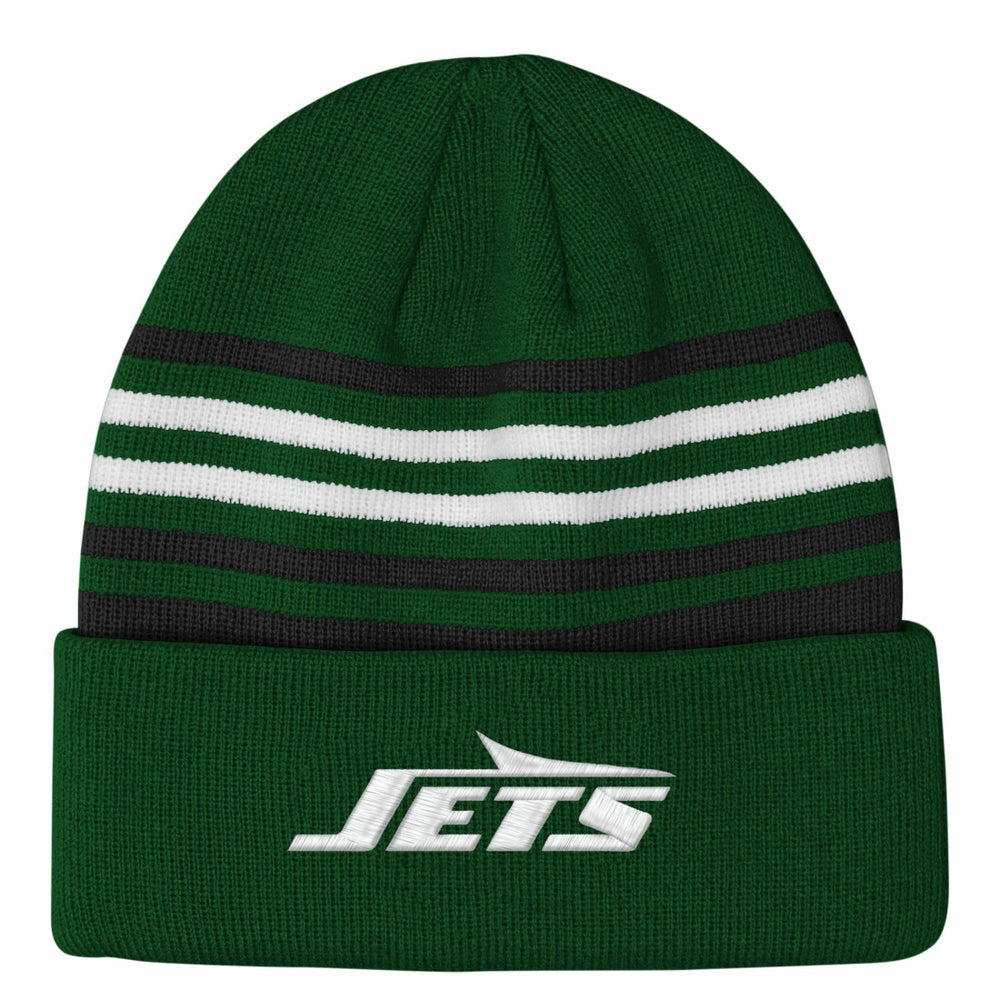 New York Jets Outerstuff Essentials Cuffed Knit Hat Green - NFL