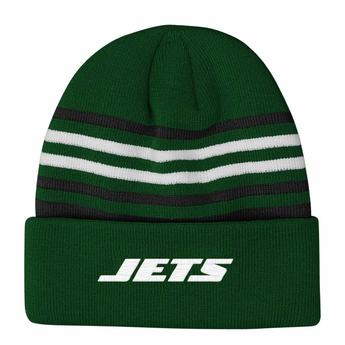 New York Jets Outerstuff Essentials Cuffed Knit Hat Green - NFL