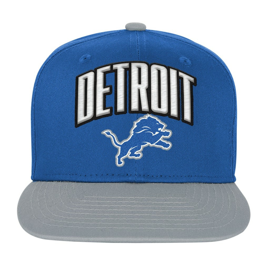 Detroit Lions Outerstuff Preschool Essentials Snapback Hat Blue - NFL