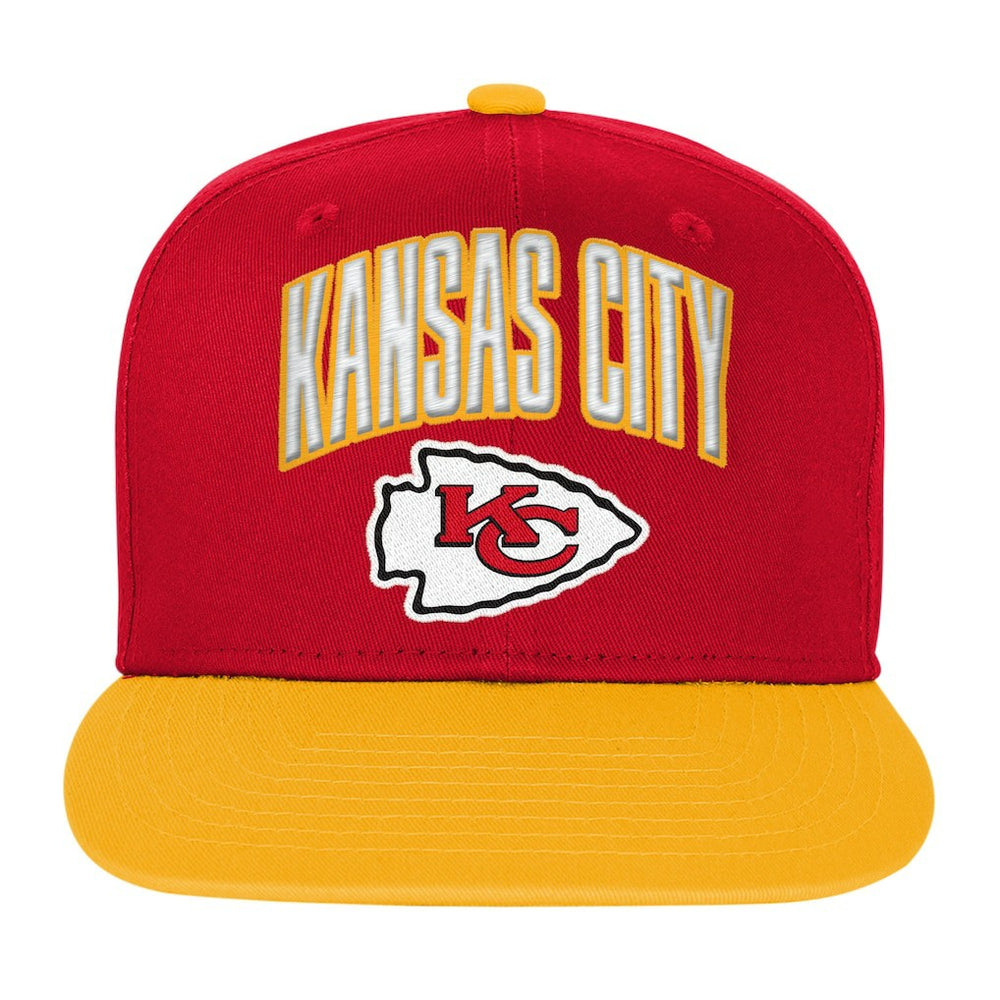 Kansas City Chiefs Outerstuff Preschool Essentials Snapback Hat Red - NFL