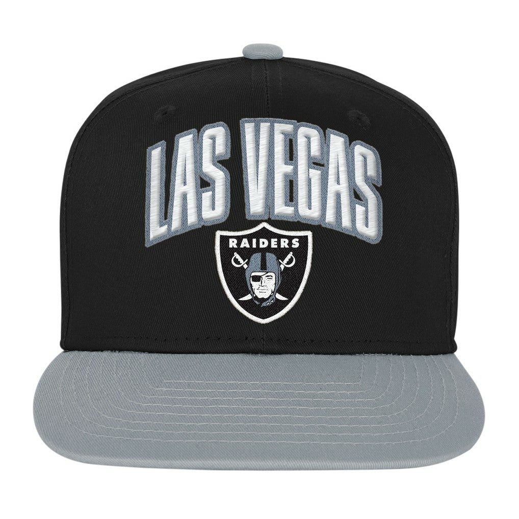 Las Vegas Raiders Outerstuff Preschool Essentials Snapback Hat Black - NFL