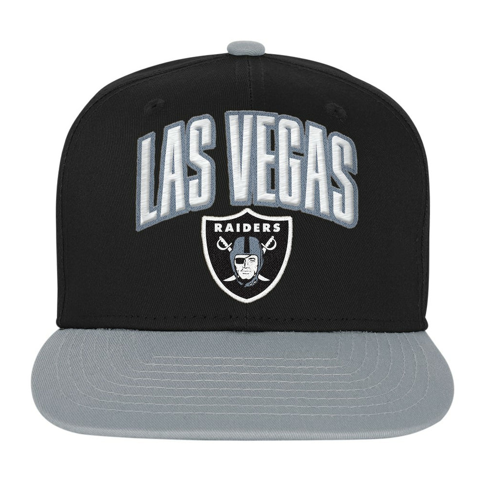 Las Vegas Raiders Outerstuff Preschool Essentials Snapback Hat Black - NFL