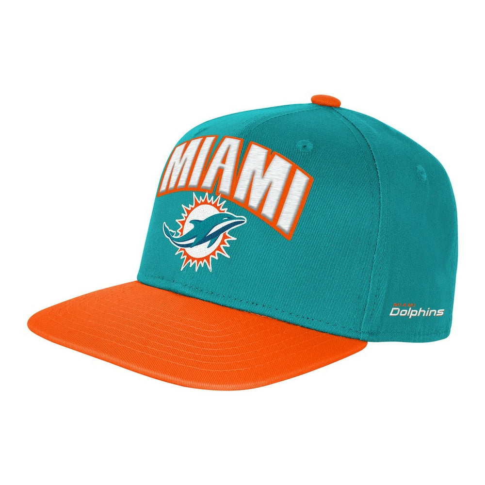 Miami Dolphins Outerstuff Preschool Essentials Snapback Hat Aqua - NFL