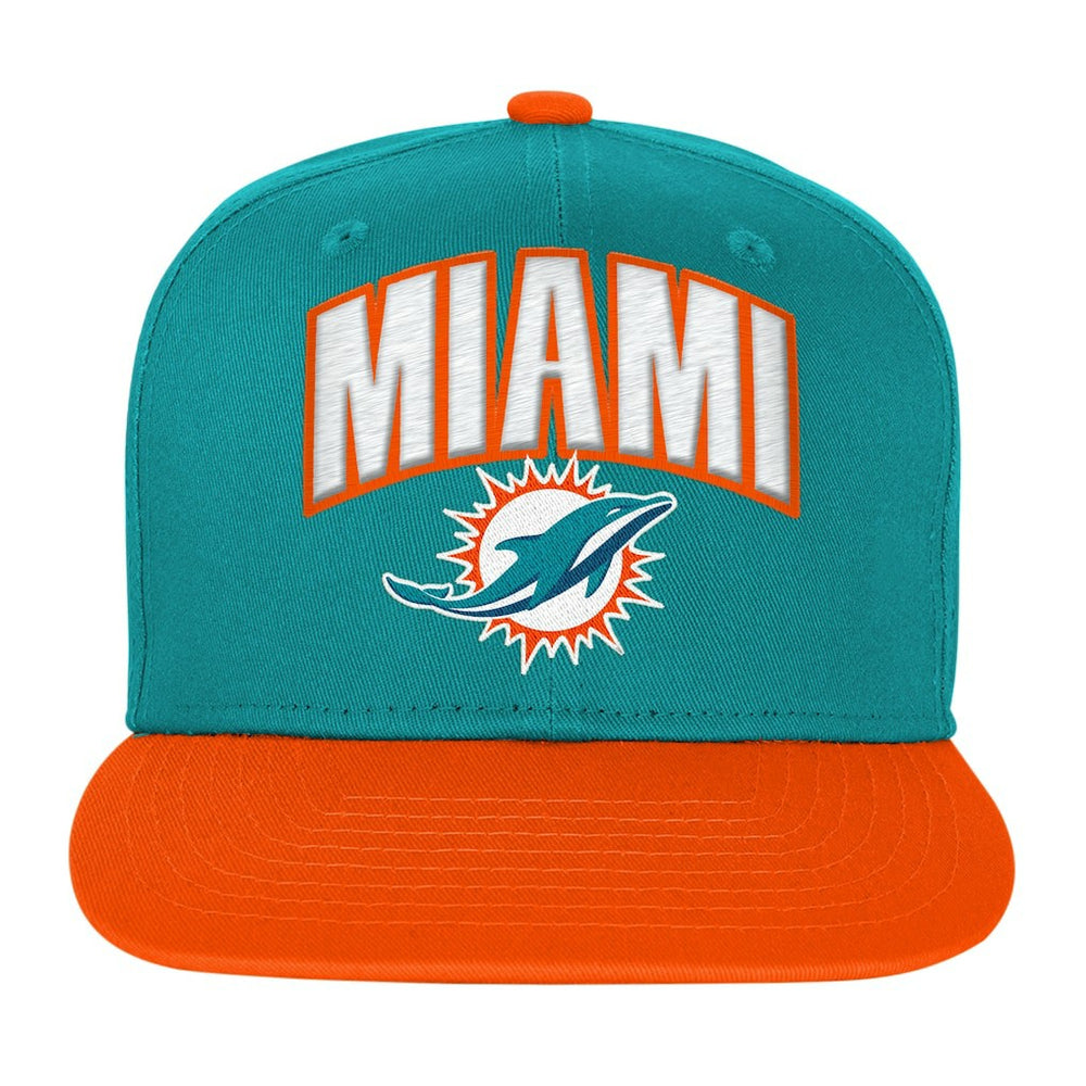 Miami Dolphins Outerstuff Preschool Essentials Snapback Hat Aqua - NFL