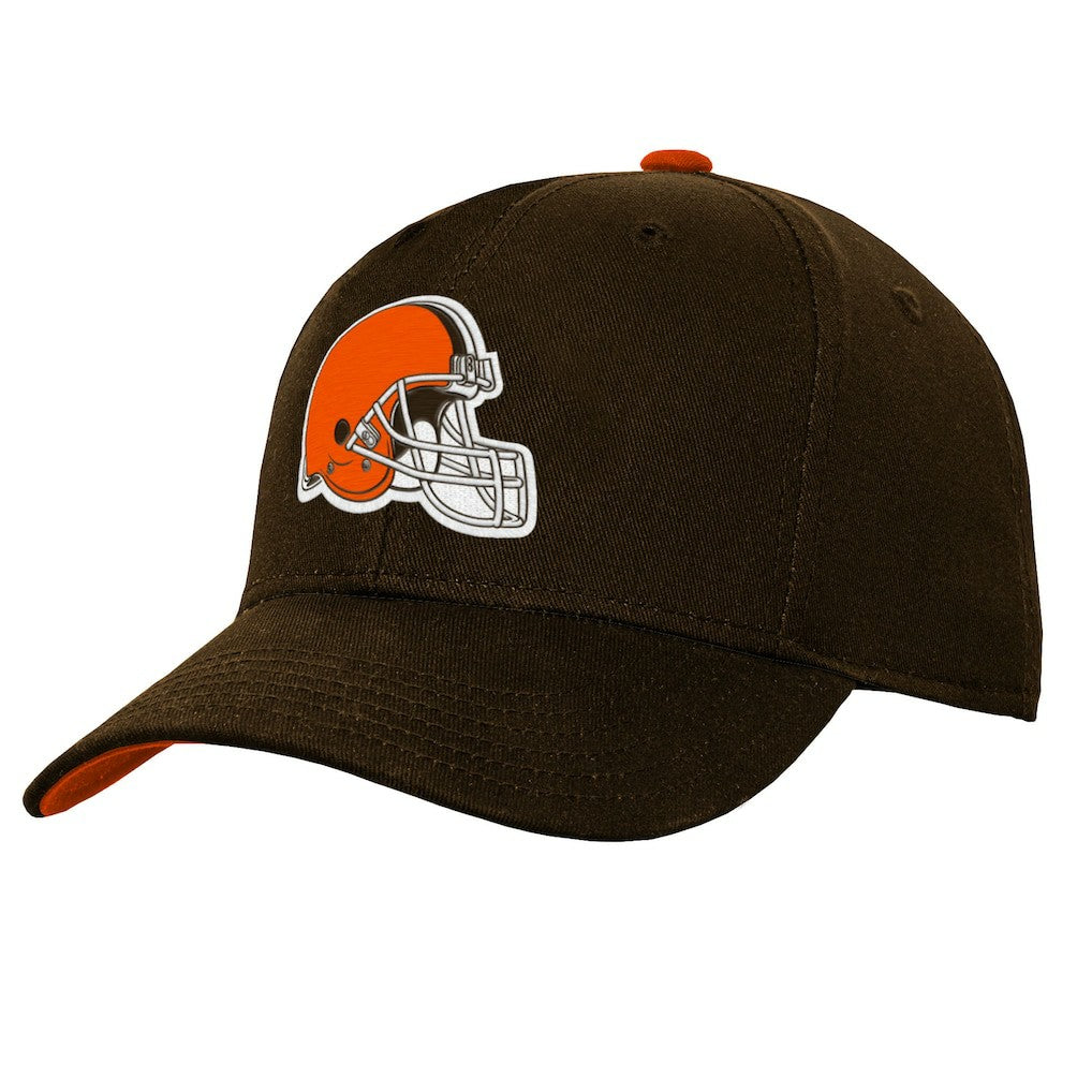 Cleveland Browns Outerstuff Youth Team Pre-Curved Adjustable Hat Brown - NFL