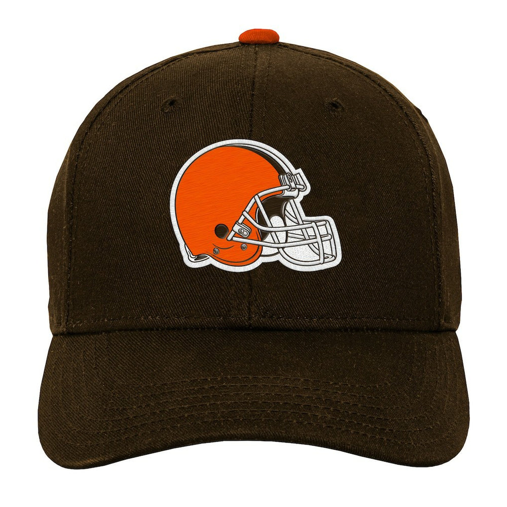 Cleveland Browns Outerstuff Youth Team Pre-Curved Adjustable Hat Brown - NFL