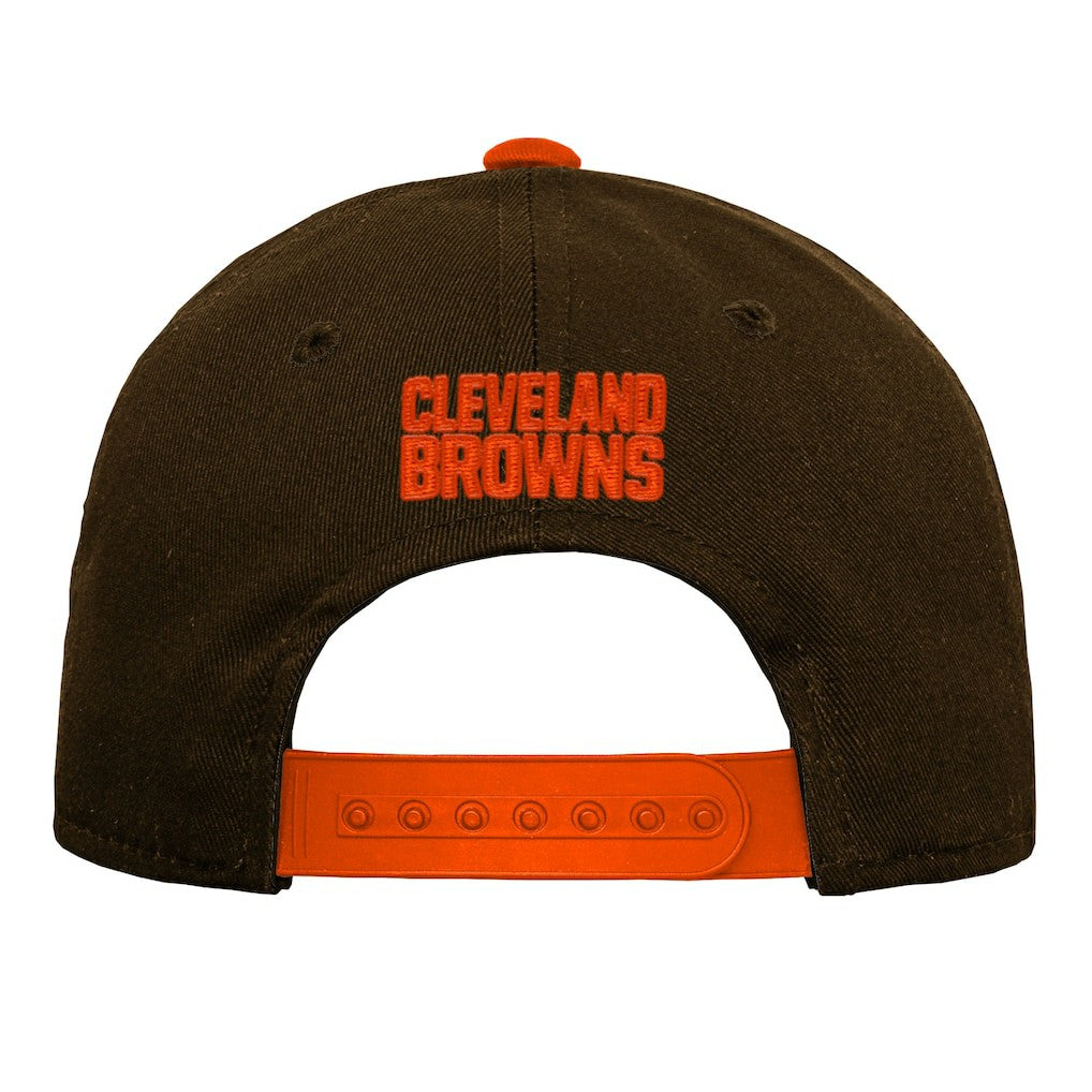 Cleveland Browns Outerstuff Youth Team Pre-Curved Adjustable Hat Brown - NFL