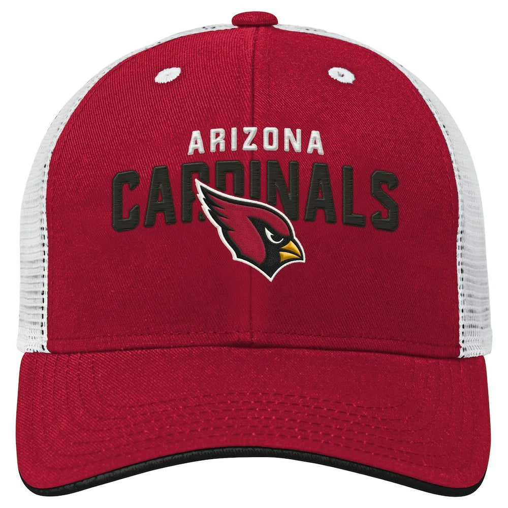 Arizona Cardinals Outerstuff Youth Core Lockup Trucker Adjustable Hat Cardinal - NFL