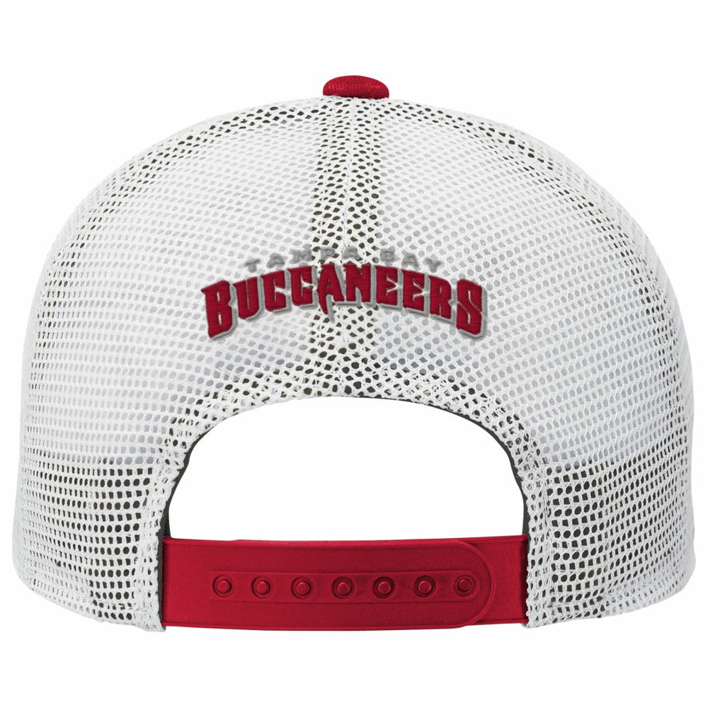 Tampa Bay Buccaneers Outerstuff Preschool Core Lockup Trucker Adjustable hat Red - NFL