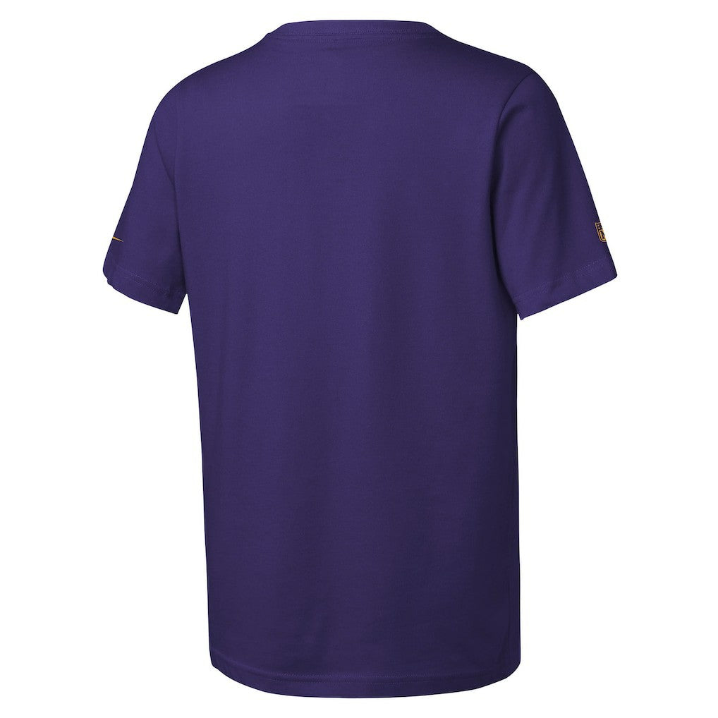 Minnesota Vikings Youth Sideline Team Issue T-Shirt Purple - Nike