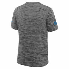 Detroit Lions Youth Sideline Velocity Performance T-Shirt Heather Gray - Nike