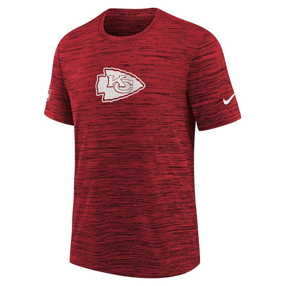 Kansas City Chiefs Youth Sideline Velocity Performance T-Shirt Red - Nike