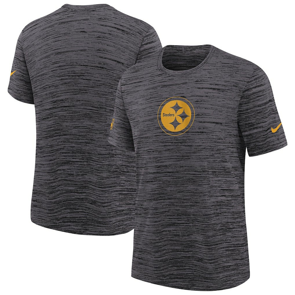 Pittsburgh Steelers Youth Sideline Velocity Performance T-Shirt Black - Nike