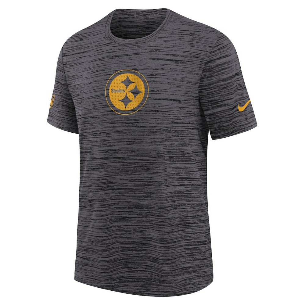 Pittsburgh Steelers Youth Sideline Velocity Performance T-Shirt Black - Nike