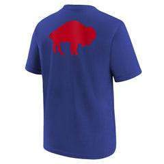 Buffalo Bills Youth Rewind Front & Back Essential T-Shirt Royal - Nike