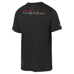 Miami Dolphins Youth 2025 NFL Crucial Catch Tri-Blend Dri-FIT T-Shirt Black - Nike