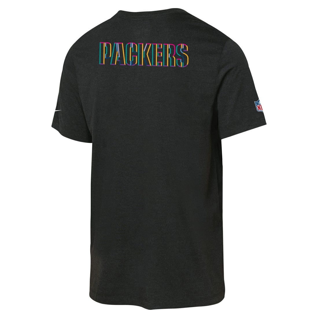 Green Bay Packers Youth 2025 NFL Crucial Catch Tri-Blend Dri-FIT T-Shirt Black - Nike