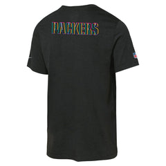Green Bay Packers Youth 2025 NFL Crucial Catch Tri-Blend Dri-FIT T-Shirt Black - Nike