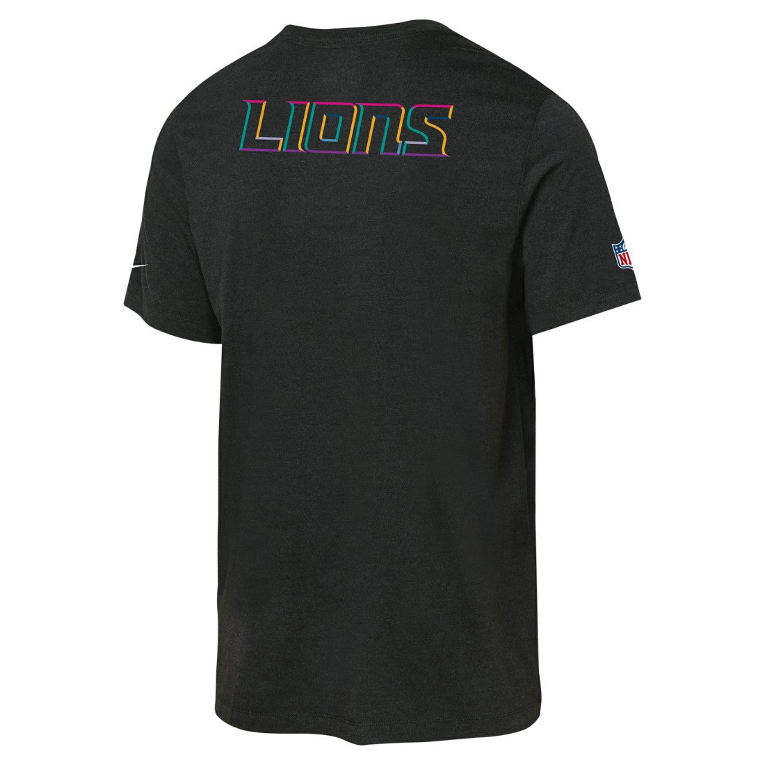 Detroit Lions Youth 2025 NFL Crucial Catch Tri-Blend Dri-FIT T-Shirt Black - Nike