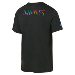 Detroit Lions Youth 2025 NFL Crucial Catch Tri-Blend Dri-FIT T-Shirt Black - Nike