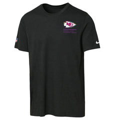 Kansas City Chiefs Youth 2025 NFL Crucial Catch Tri-Blend Dri-FIT T-Shirt Black - Nike