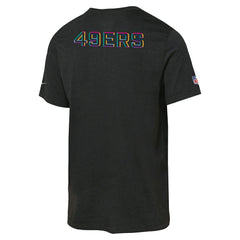 San Francisco 49ers Youth 2025 NFL Crucial Catch Tri-Blend Dri-FIT T-Shirt Black - Nike