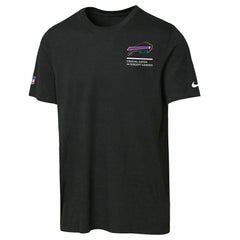 Buffalo Bills Youth 2025 NFL Crucial Catch Tri-Blend Dri-FIT T-Shirt Black - Nike