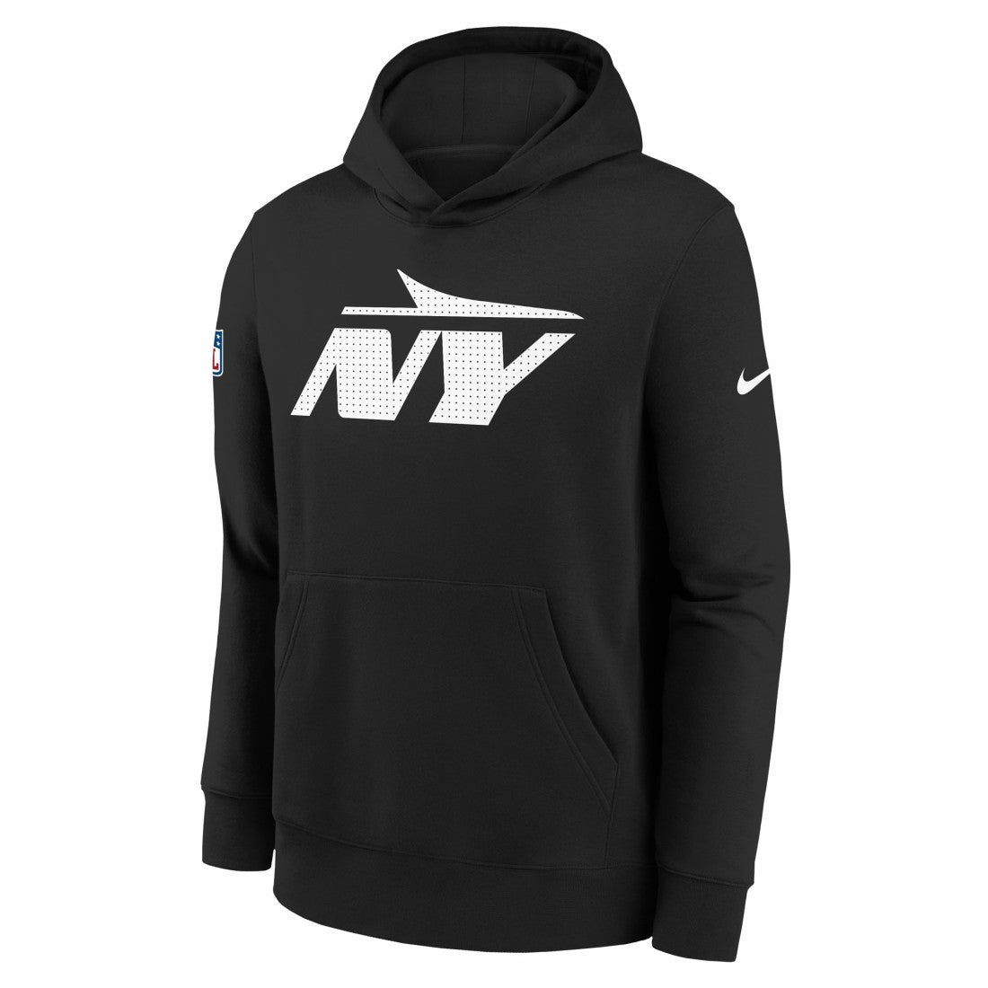 New York Jets Youth Sideline Club Fleece Hoodie Black - Nike