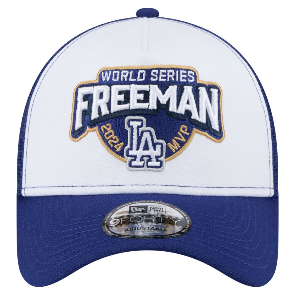 Freddie Freeman Los Angeles Dodgers New Era 2024 World Series MVP 9FORTY Adjustable Hat Online