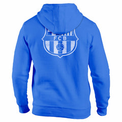 Barcelona 1863FC Wordmark Fleece Pullover Hoodie - Blue