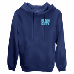 Manchester City 1863FC Wordmark Fleece Pullover Hoodie - Navy