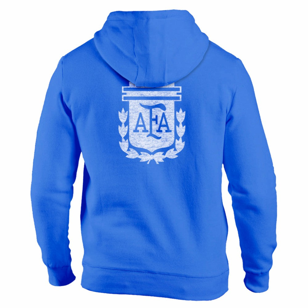 Argentina National Team 1863FC Wordmark Fleece Pullover Hoodie - Blue