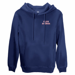 Club America 1863FC Wordmark Fleece Pullover Hoodie - Navy
